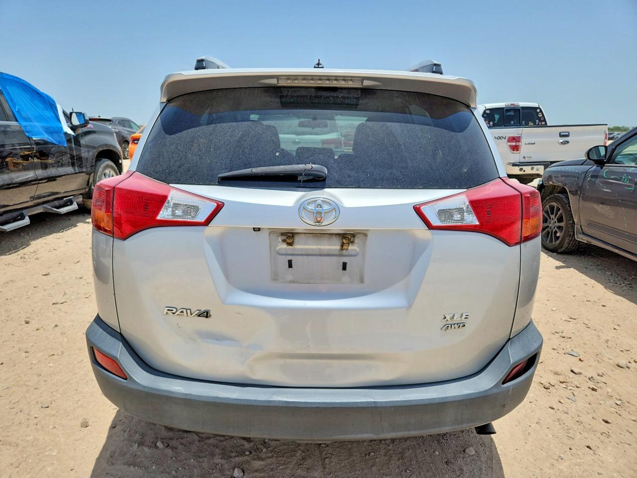 2013 Toyota Rav4 Xle Серебряный vin: 2T3RFREV2DW088906