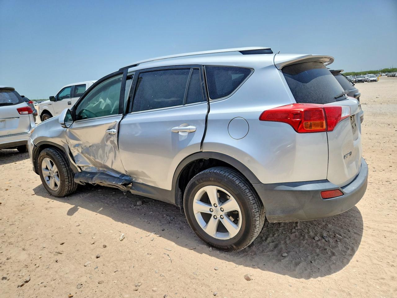 2013 Toyota Rav4 Xle Серебряный vin: 2T3RFREV2DW088906