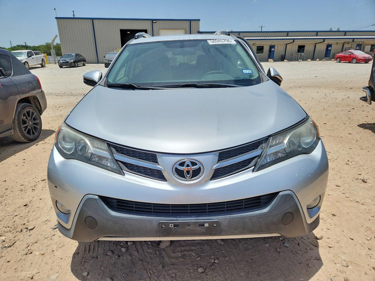 2013 Toyota Rav4 Xle Серебряный vin: 2T3RFREV2DW088906