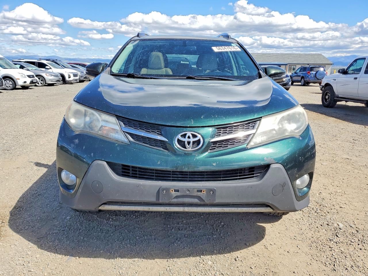 2013 Toyota Rav4 Xle Green vin: 2T3RFREV2DW102058