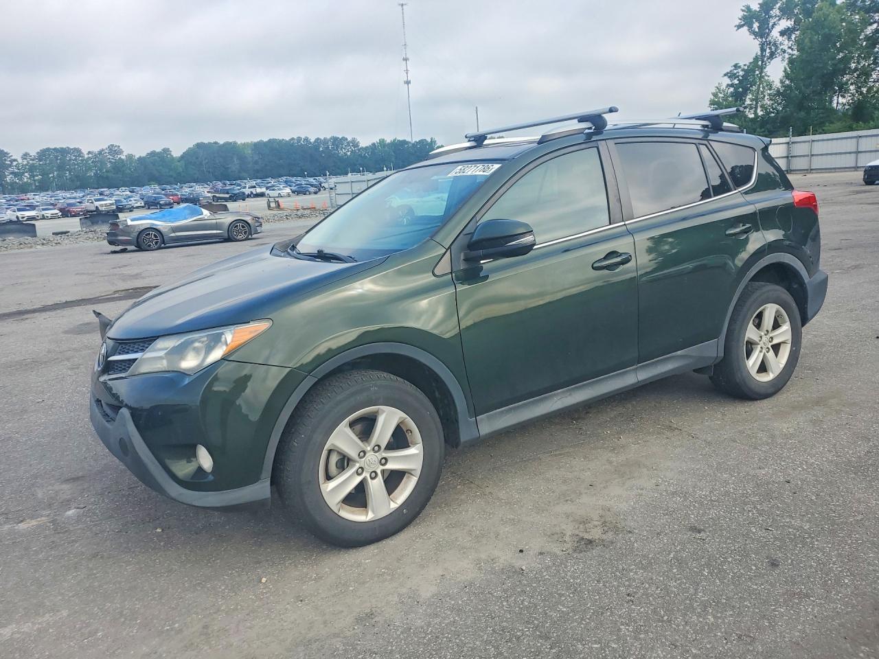 2013 Toyota Rav4 Xle Green vin: 2T3RFREV2DW112170