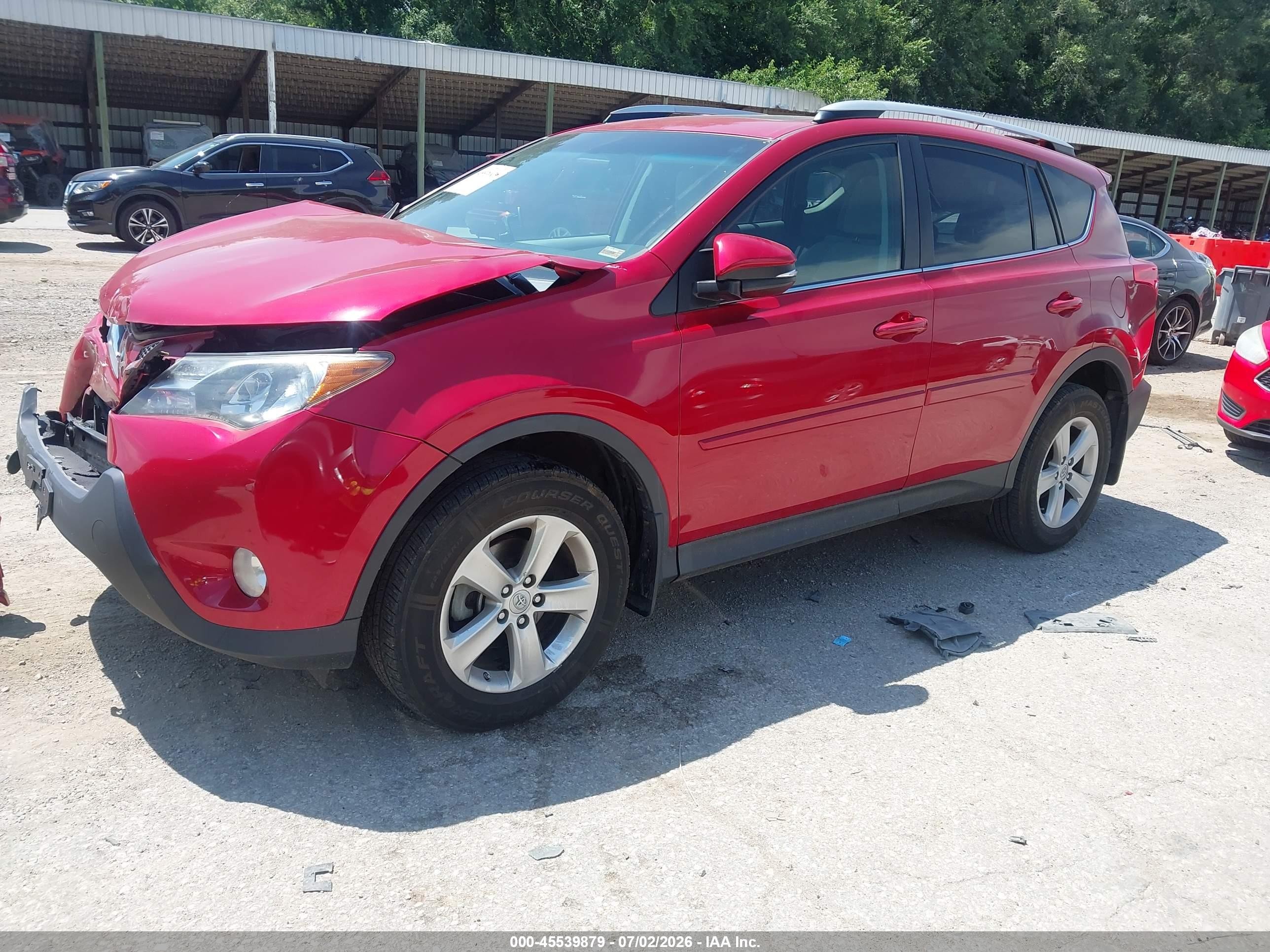 2013 Toyota Rav4 Xle Red vin: 2T3RFREV2DW121757