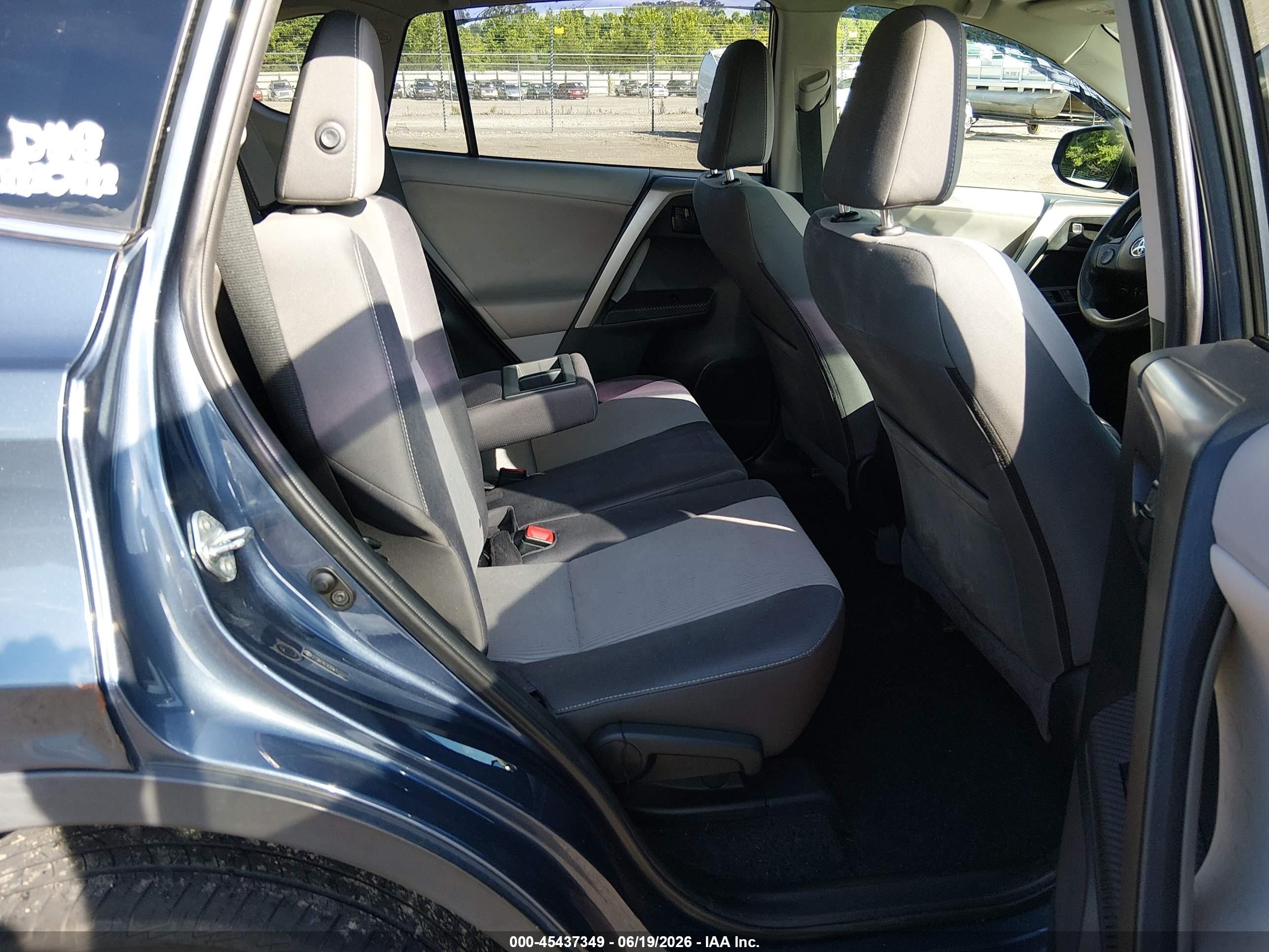 2013 Toyota Rav4 Xle Blue vin: 2T3RFREV2DW123329