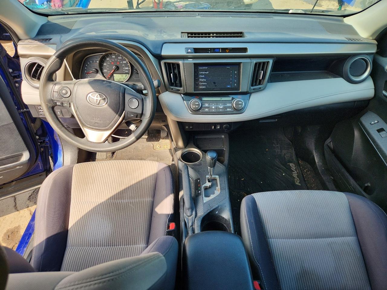 2014 Toyota Rav4 Xle Blue vin: 2T3RFREV2EW129200