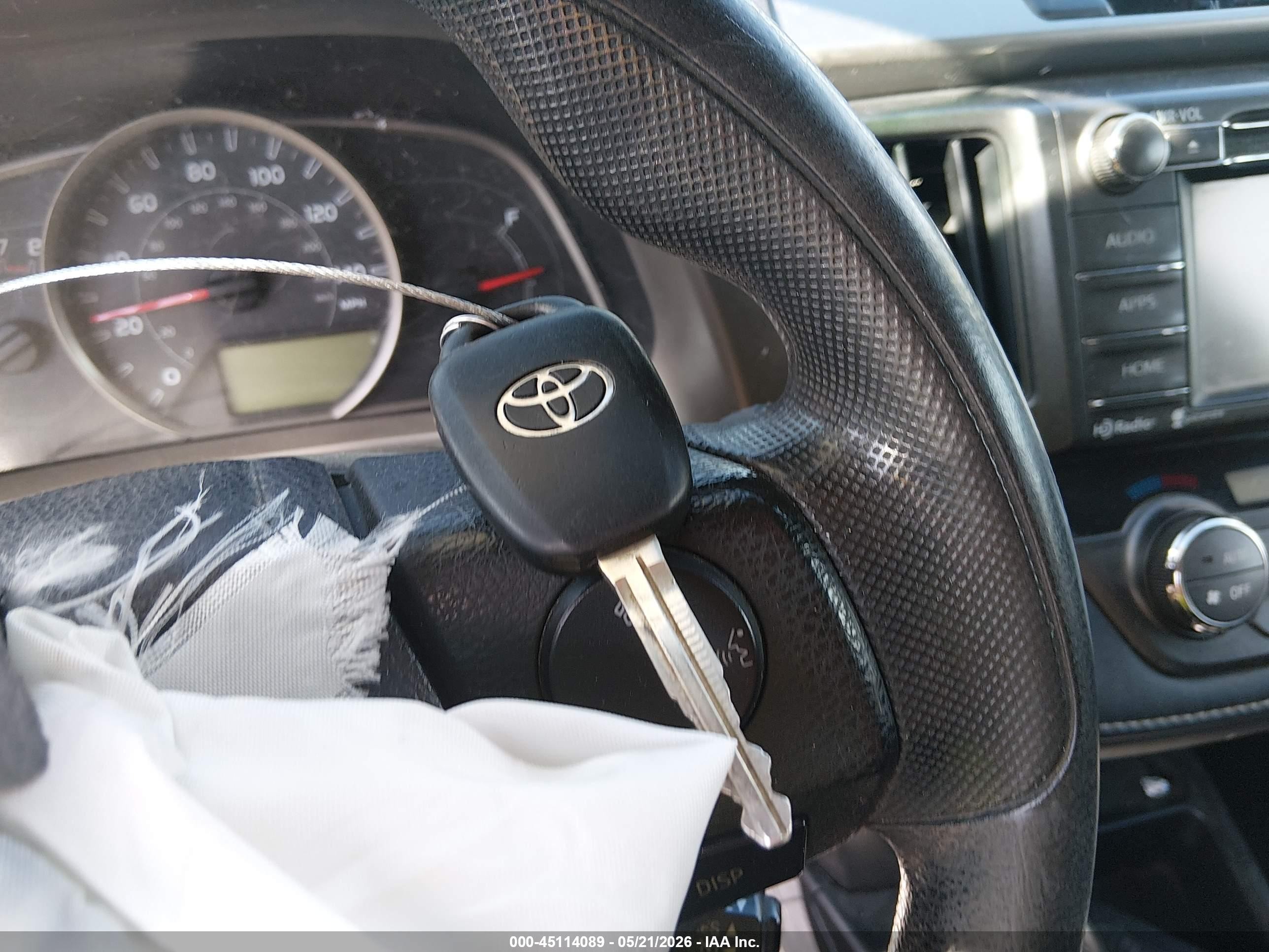 2014 Toyota Rav4 Xle Gray vin: 2T3RFREV2EW129794