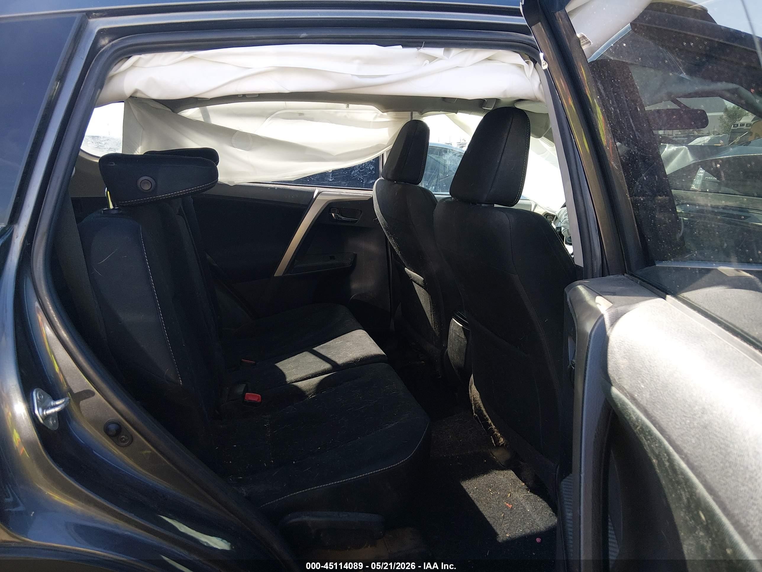 2014 Toyota Rav4 Xle Gray vin: 2T3RFREV2EW129794