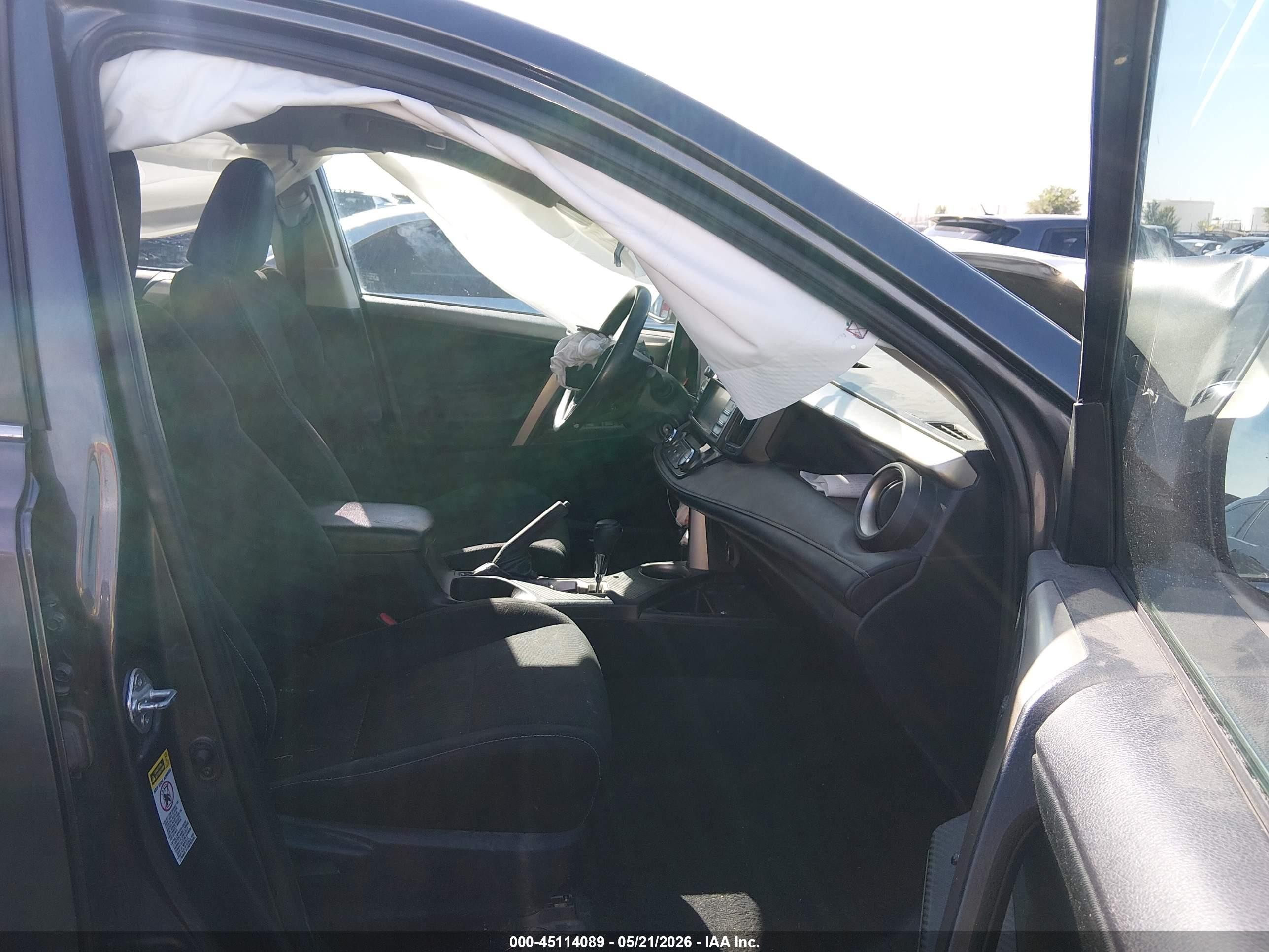 2014 Toyota Rav4 Xle Gray vin: 2T3RFREV2EW129794