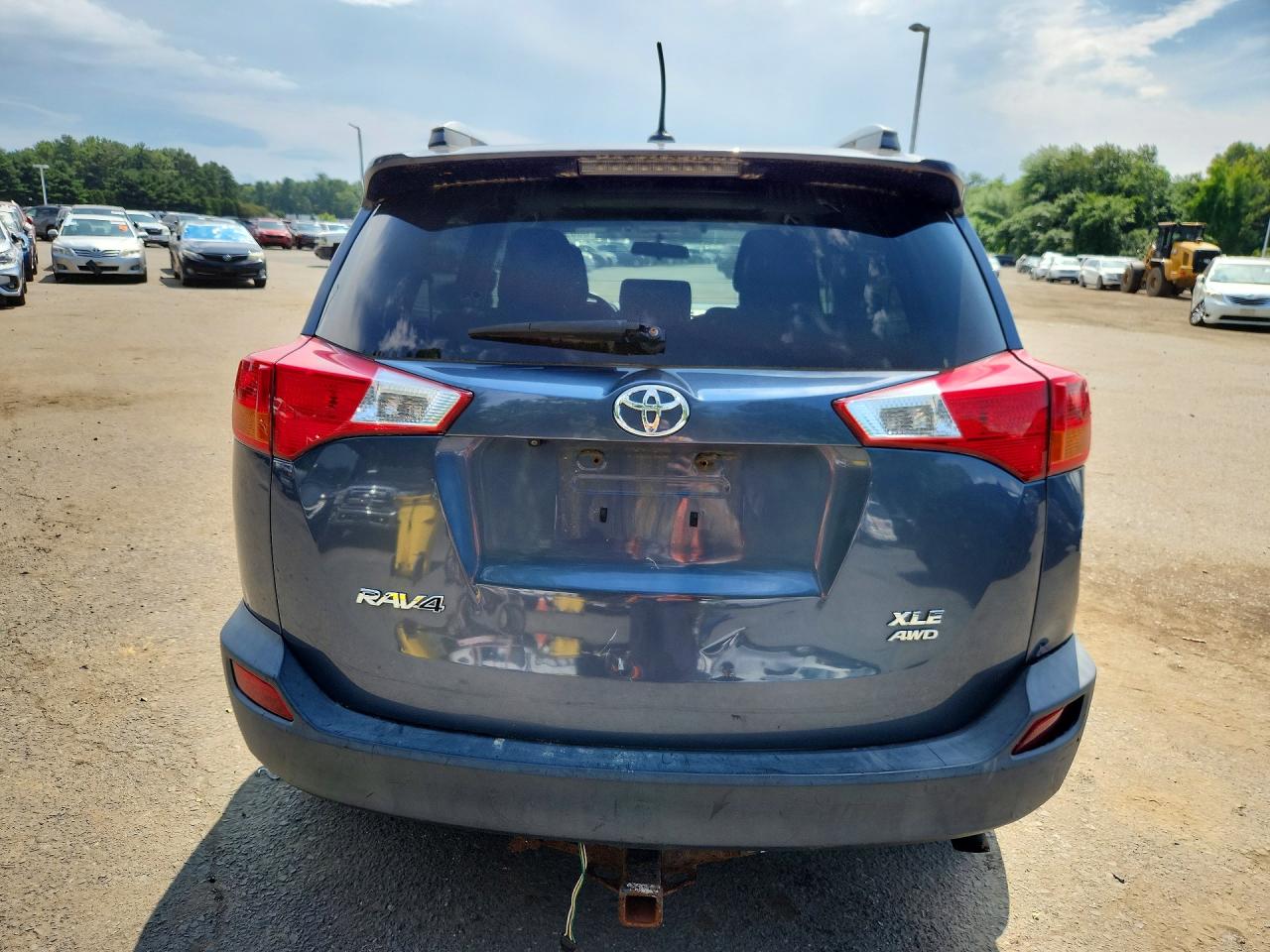 2014 Toyota Rav4 Xle Blue vin: 2T3RFREV2EW151682