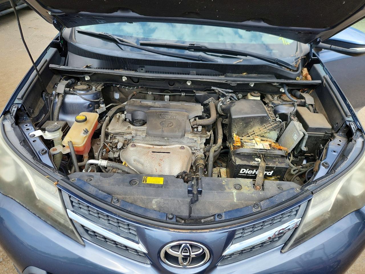2014 Toyota Rav4 Xle Blue vin: 2T3RFREV2EW151682
