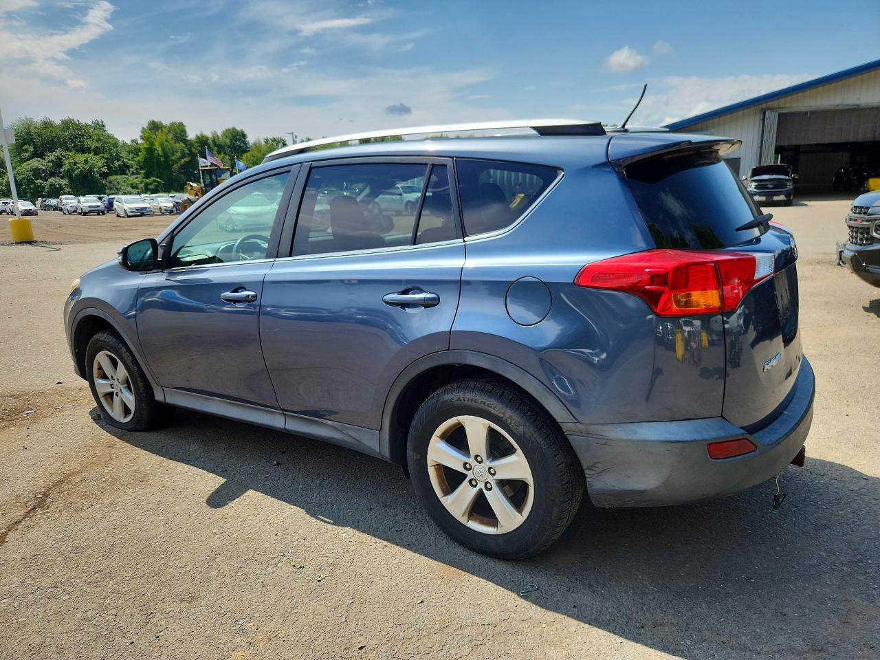 2014 Toyota Rav4 Xle Blue vin: 2T3RFREV2EW151682