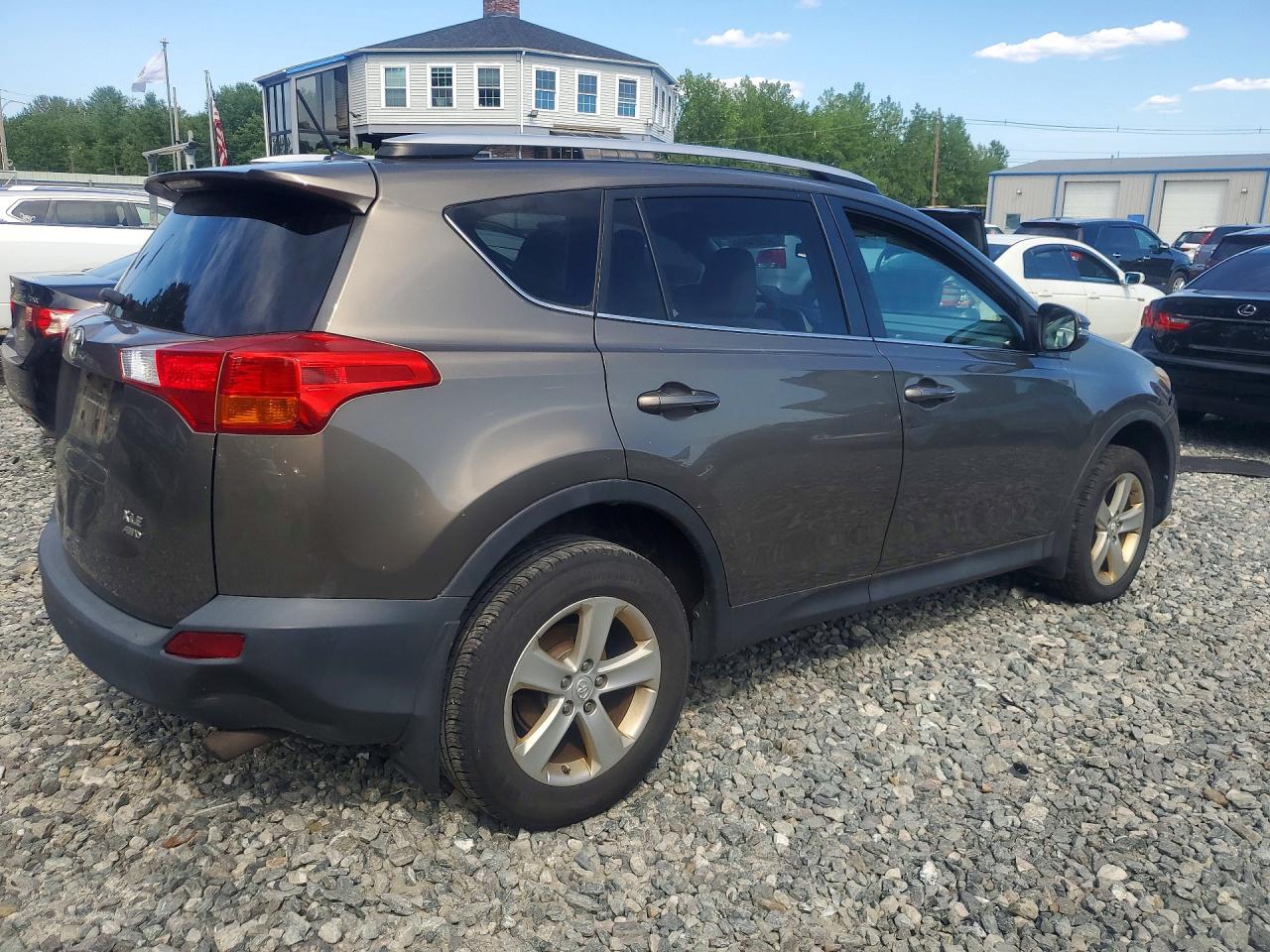 2014 Toyota Rav4 Xle Brown vin: 2T3RFREV2EW165520