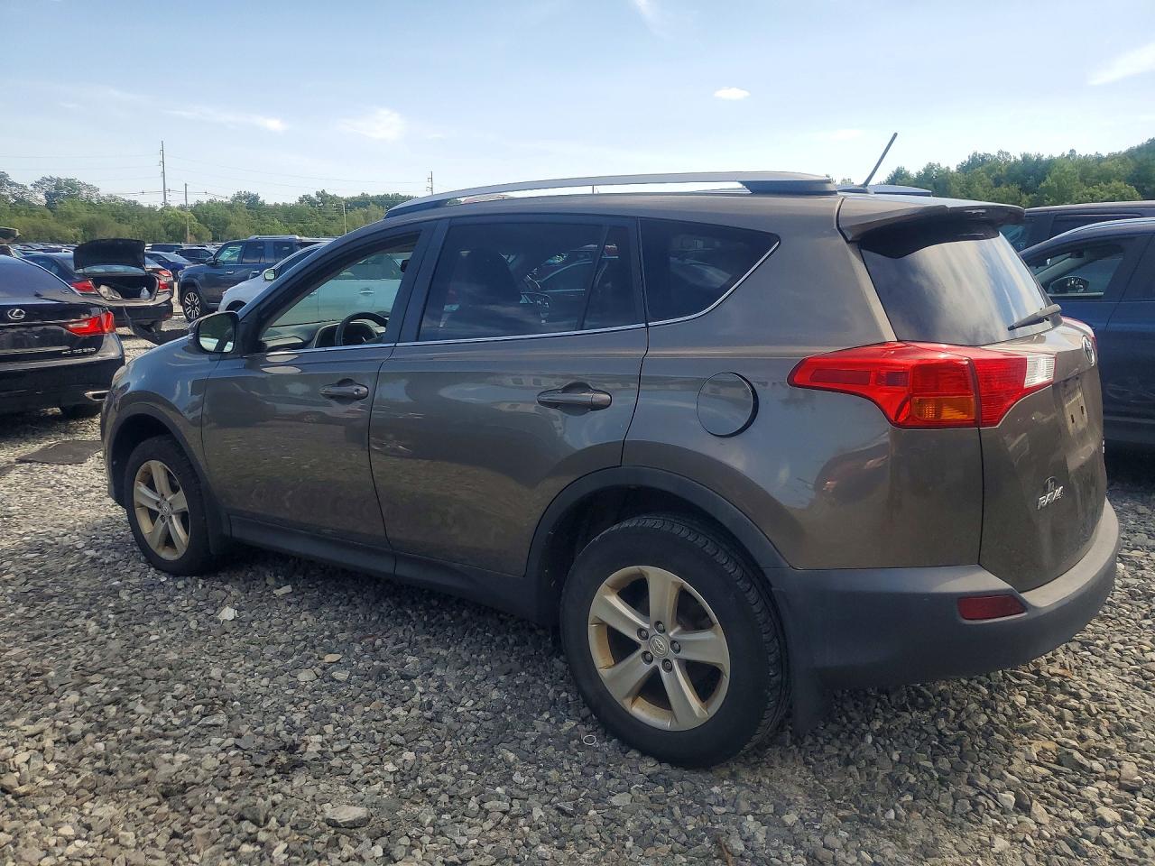2014 Toyota Rav4 Xle Brown vin: 2T3RFREV2EW165520