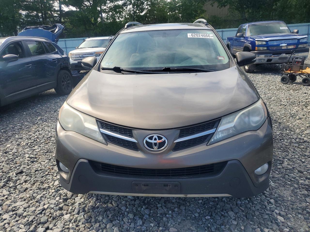 2014 Toyota Rav4 Xle Brown vin: 2T3RFREV2EW165520