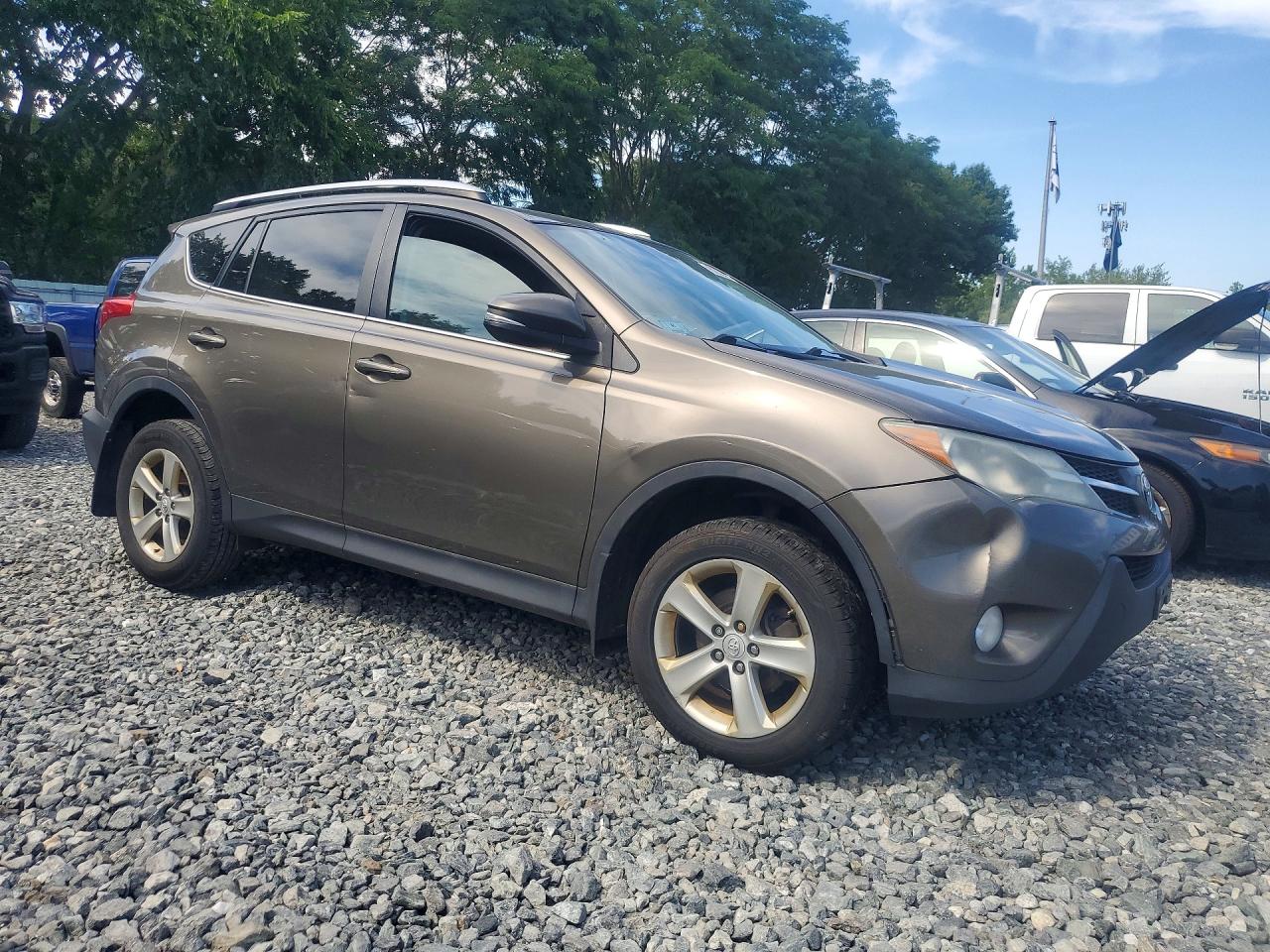 2014 Toyota Rav4 Xle Brown vin: 2T3RFREV2EW165520