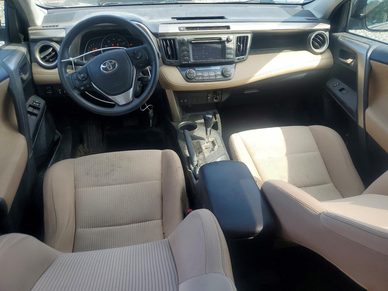 2014 Toyota Rav4 Xle Brown vin: 2T3RFREV2EW165520