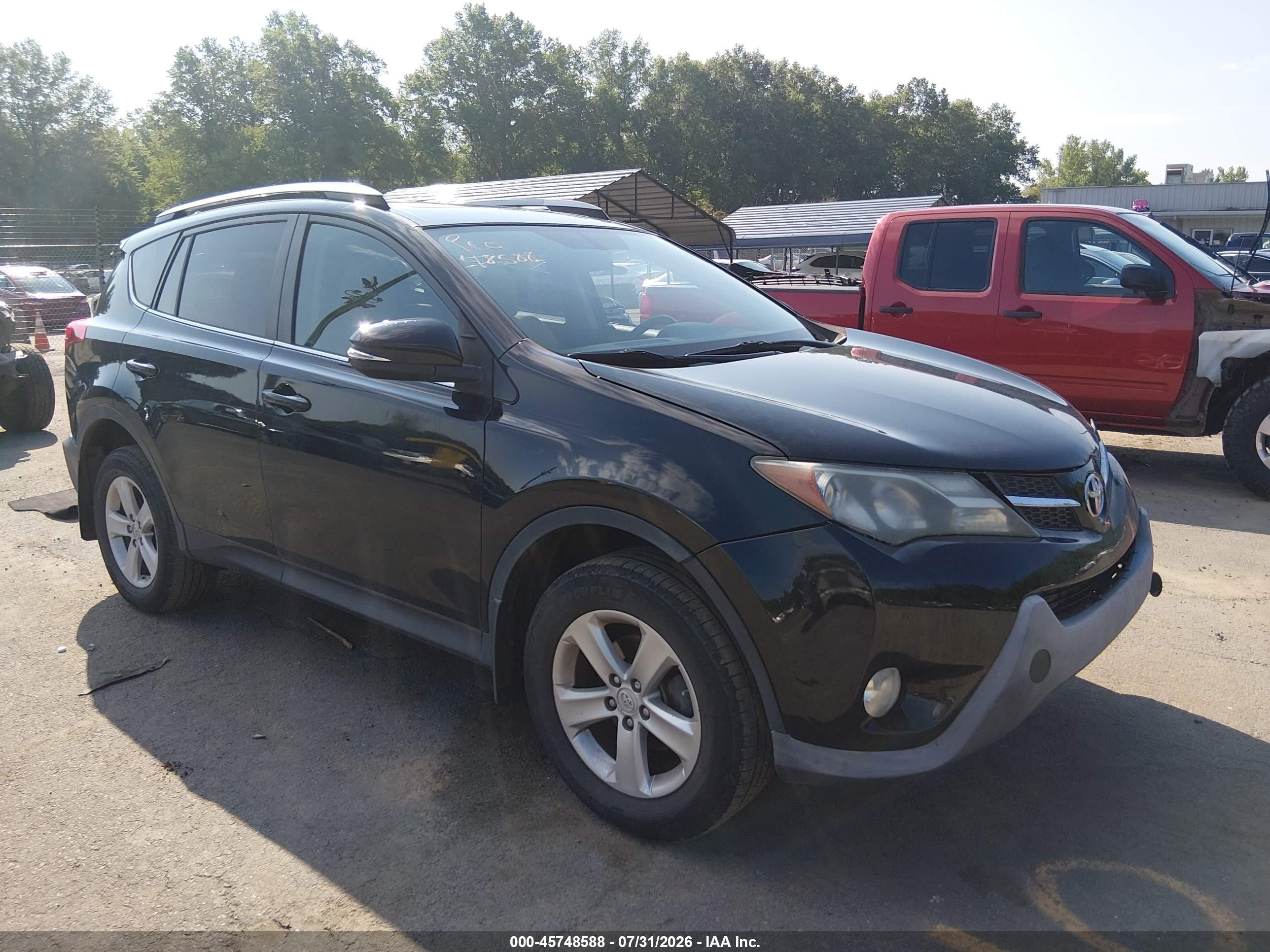 2014 Toyota Rav4 Xle Black vin: 2T3RFREV2EW169244