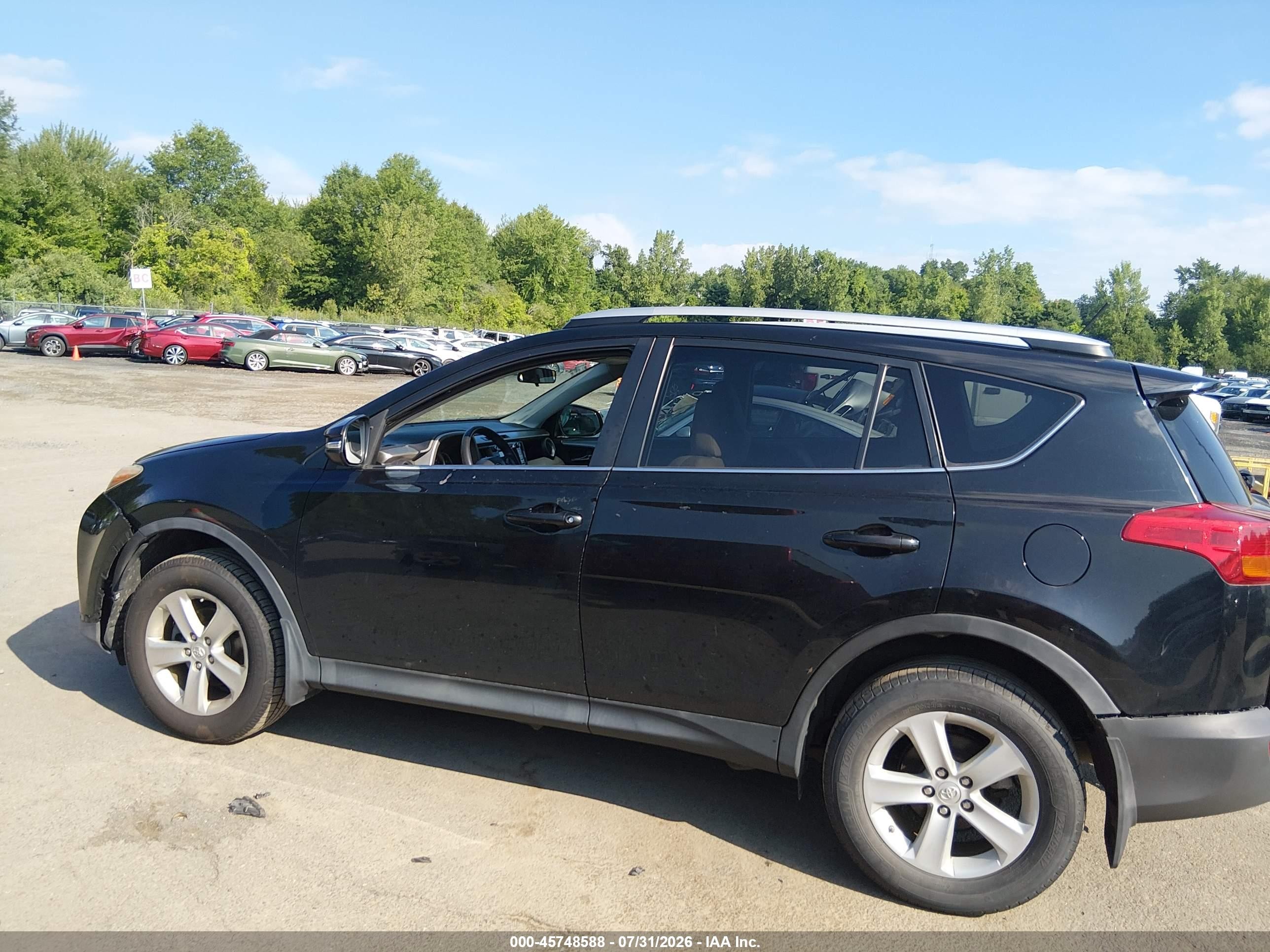 2014 Toyota Rav4 Xle Black vin: 2T3RFREV2EW169244