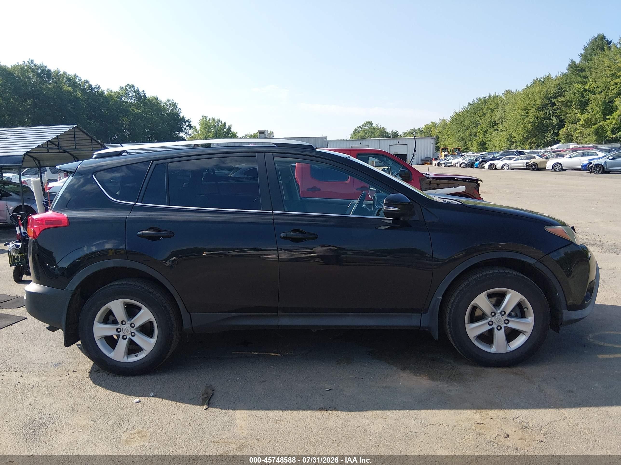 2014 Toyota Rav4 Xle Black vin: 2T3RFREV2EW169244