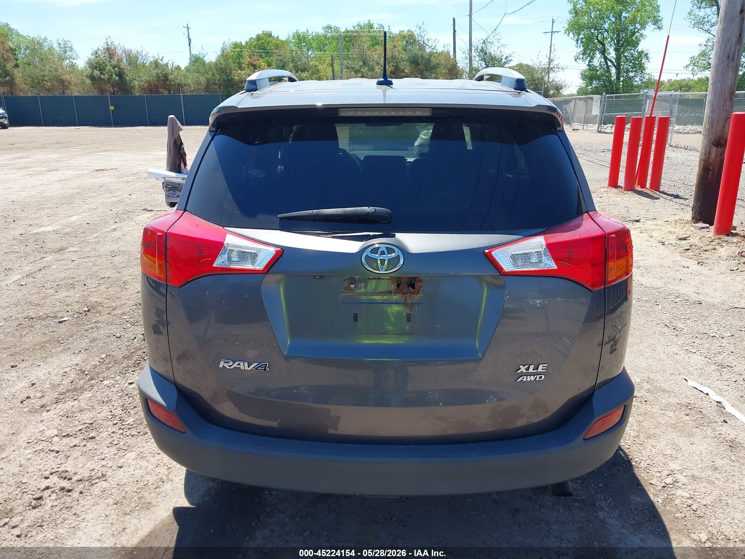 2014 Toyota Rav4 Xle Gray vin: 2T3RFREV2EW169910