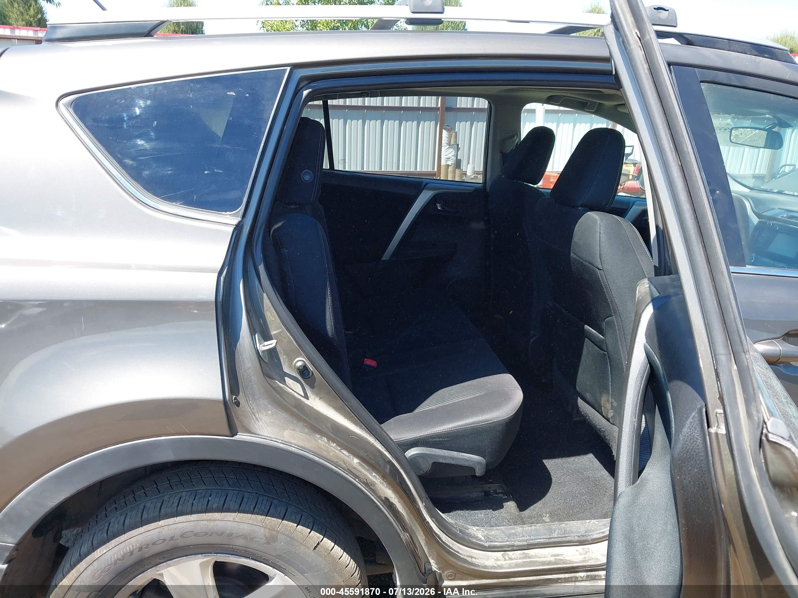 2014 Toyota Rav4 Xle Dark Brown vin: 2T3RFREV2EW170930