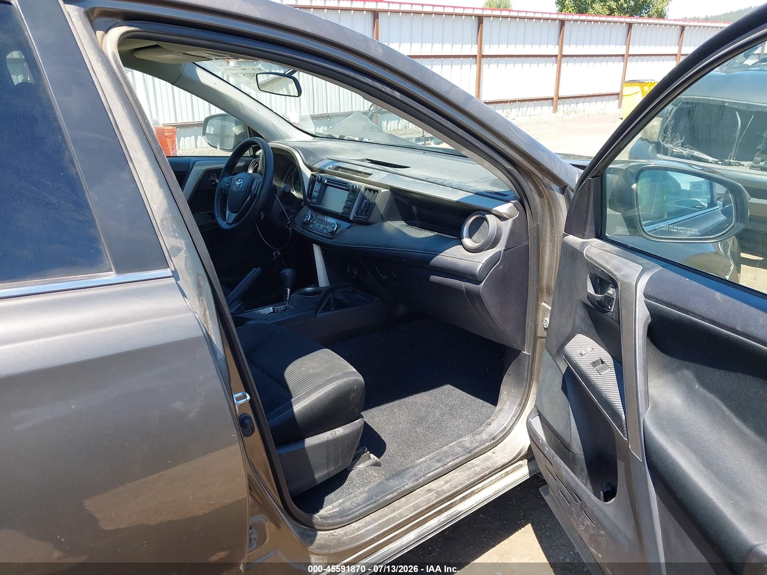 2014 Toyota Rav4 Xle Dark Brown vin: 2T3RFREV2EW170930