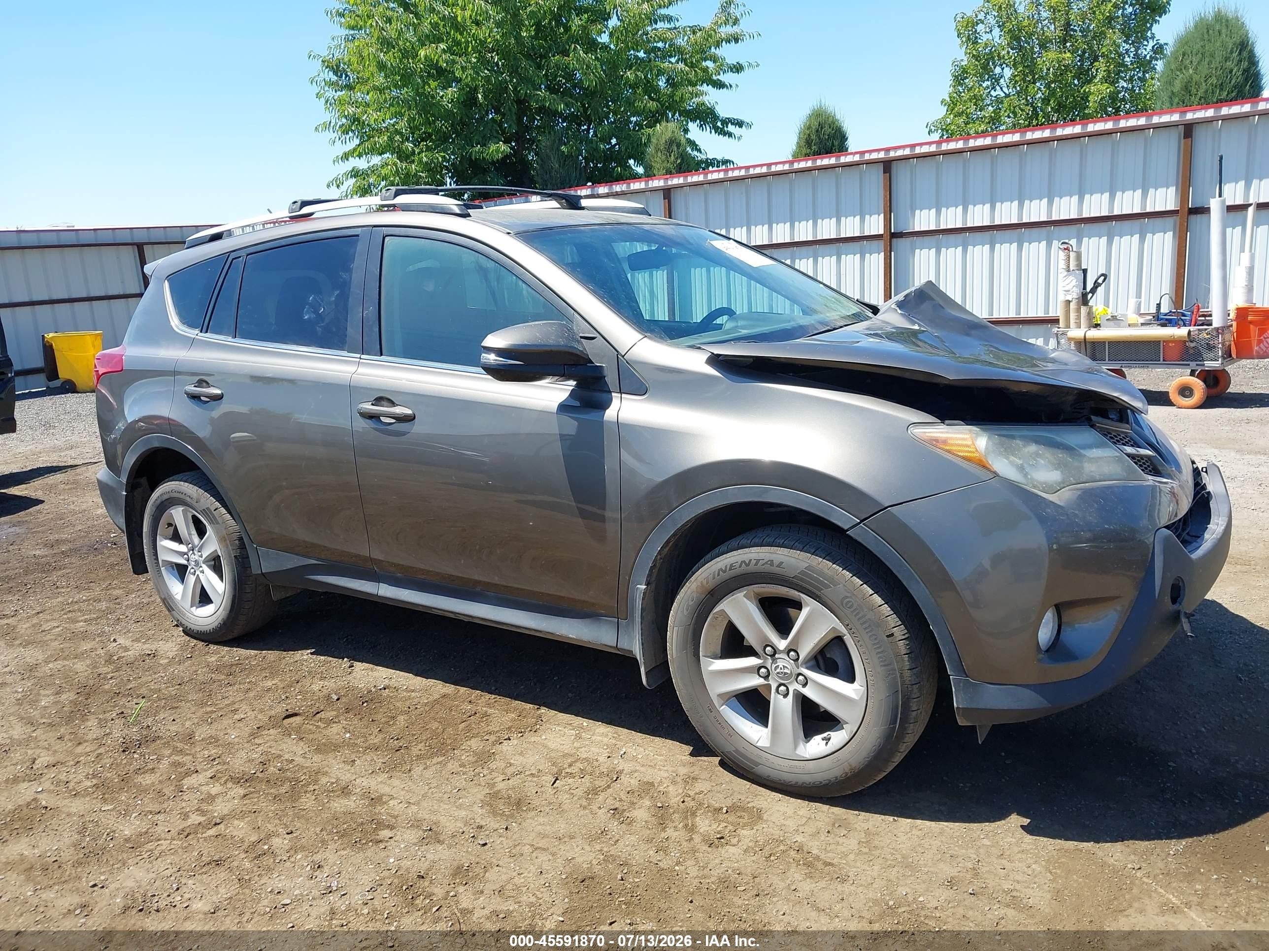 2014 Toyota Rav4 Xle Dark Brown vin: 2T3RFREV2EW170930