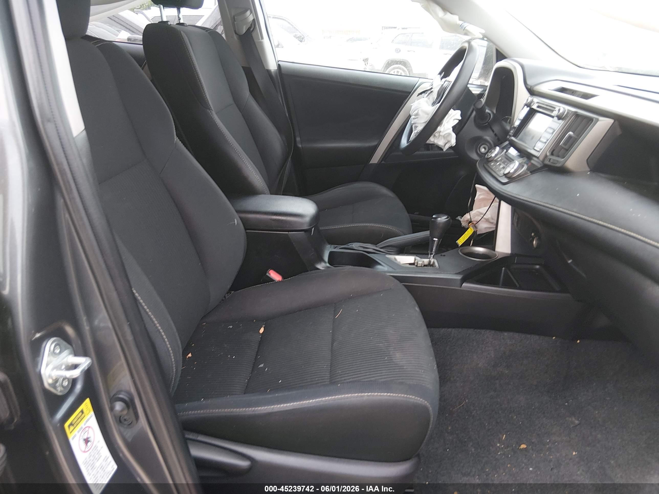 2014 Toyota Rav4 Xle Gray vin: 2T3RFREV2EW173732