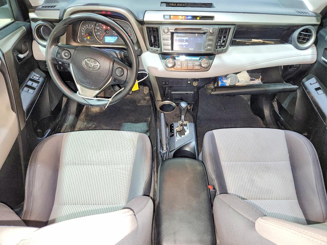 2014 Toyota Rav4 Xle White vin: 2T3RFREV2EW182902