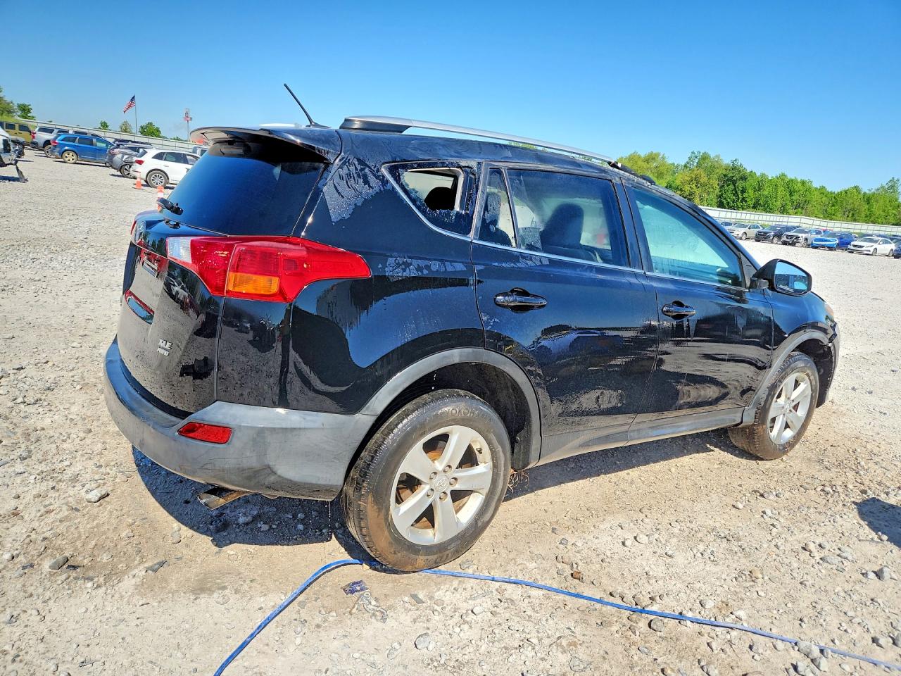 2014 Toyota Rav4 Xle Black vin: 2T3RFREV2EW183337