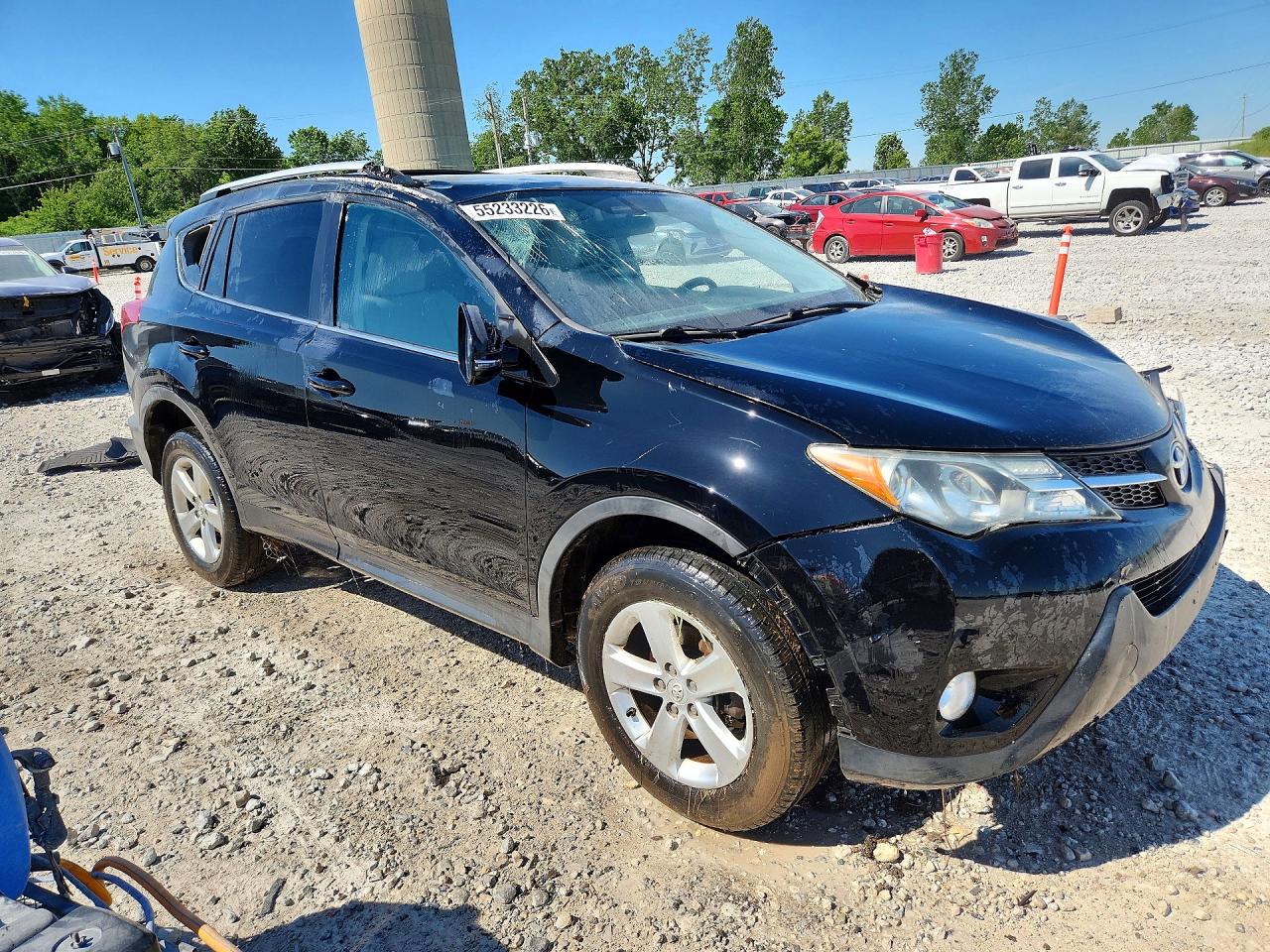 2014 Toyota Rav4 Xle Black vin: 2T3RFREV2EW183337