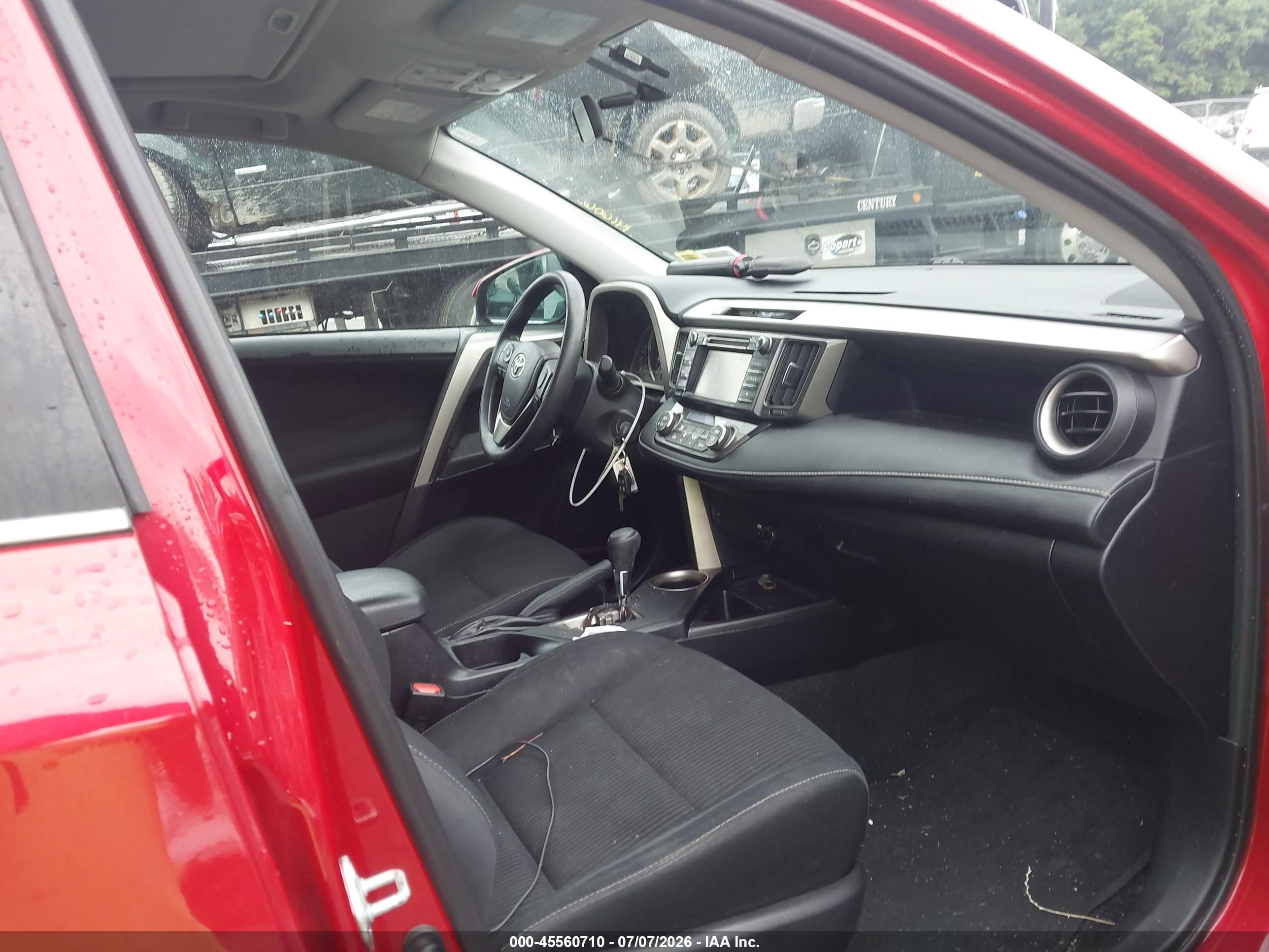 2014 Toyota Rav4 Xle Red vin: 2T3RFREV2EW191647