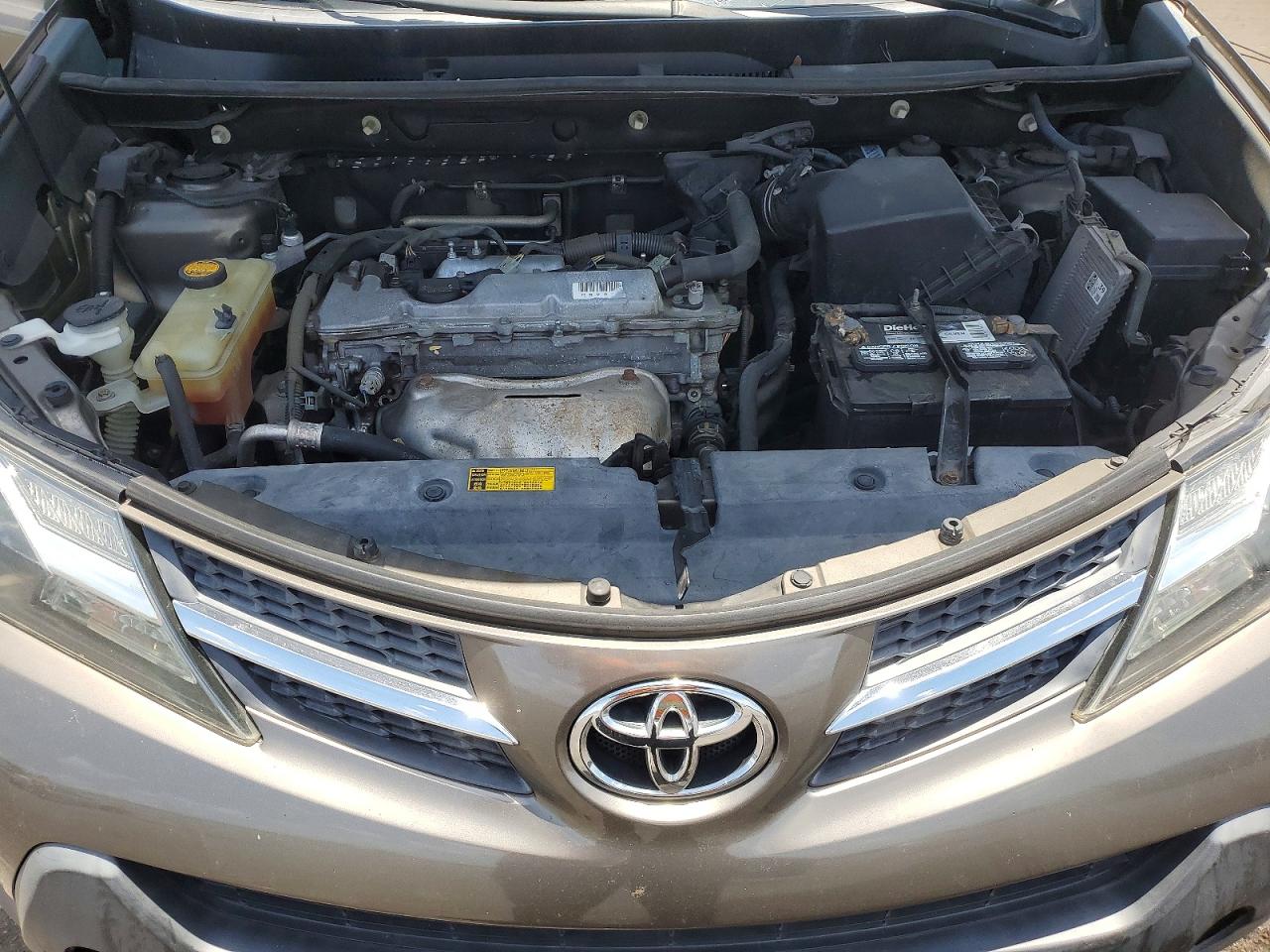 2014 Toyota Rav4 Xle Brown vin: 2T3RFREV2EW195813