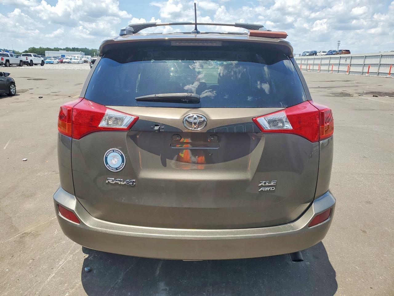 2014 Toyota Rav4 Xle Brown vin: 2T3RFREV2EW195813