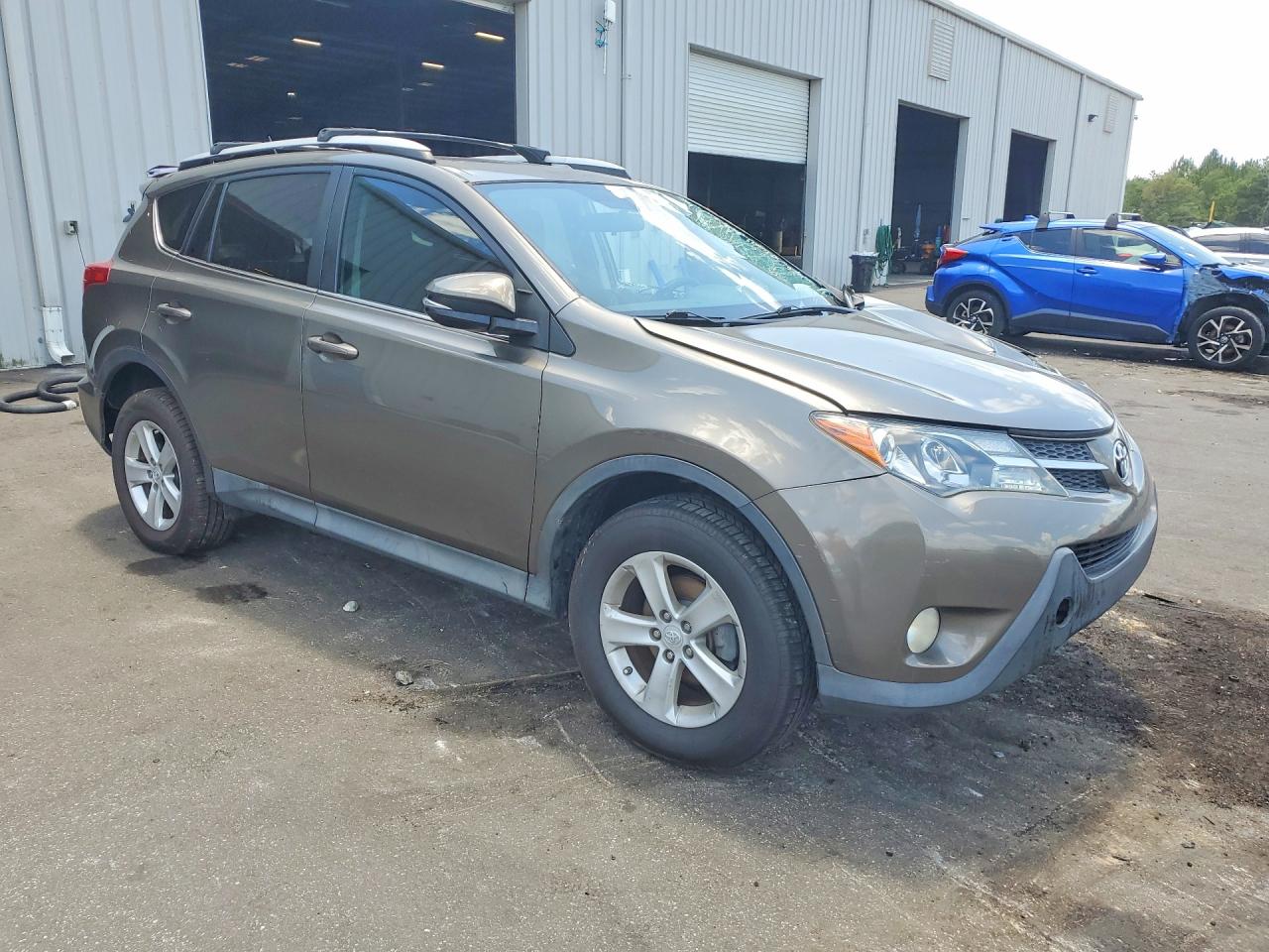2014 Toyota Rav4 Xle Brown vin: 2T3RFREV2EW195813