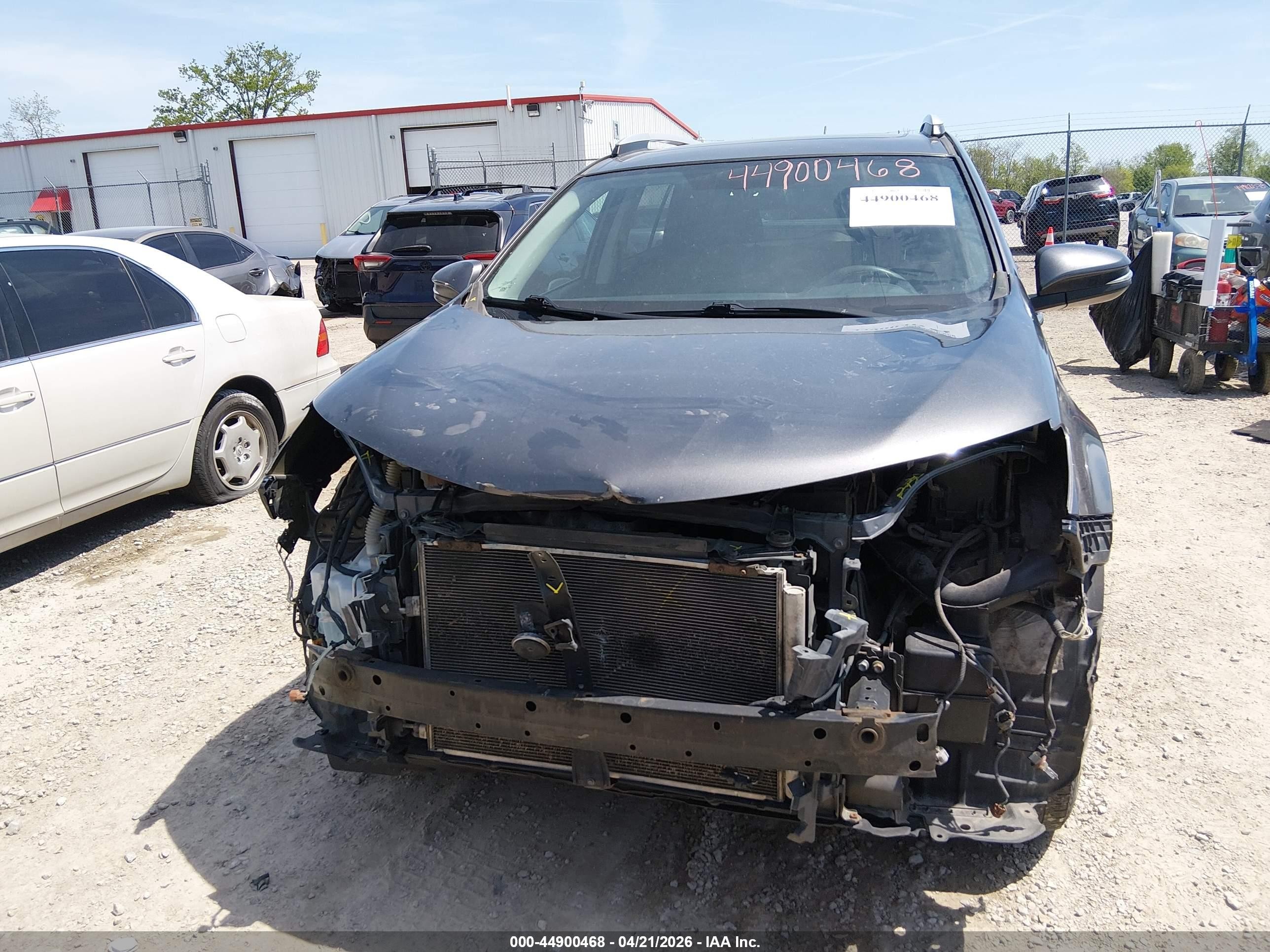 2014 Toyota Rav4 Xle Серый vin: 2T3RFREV2EW196895