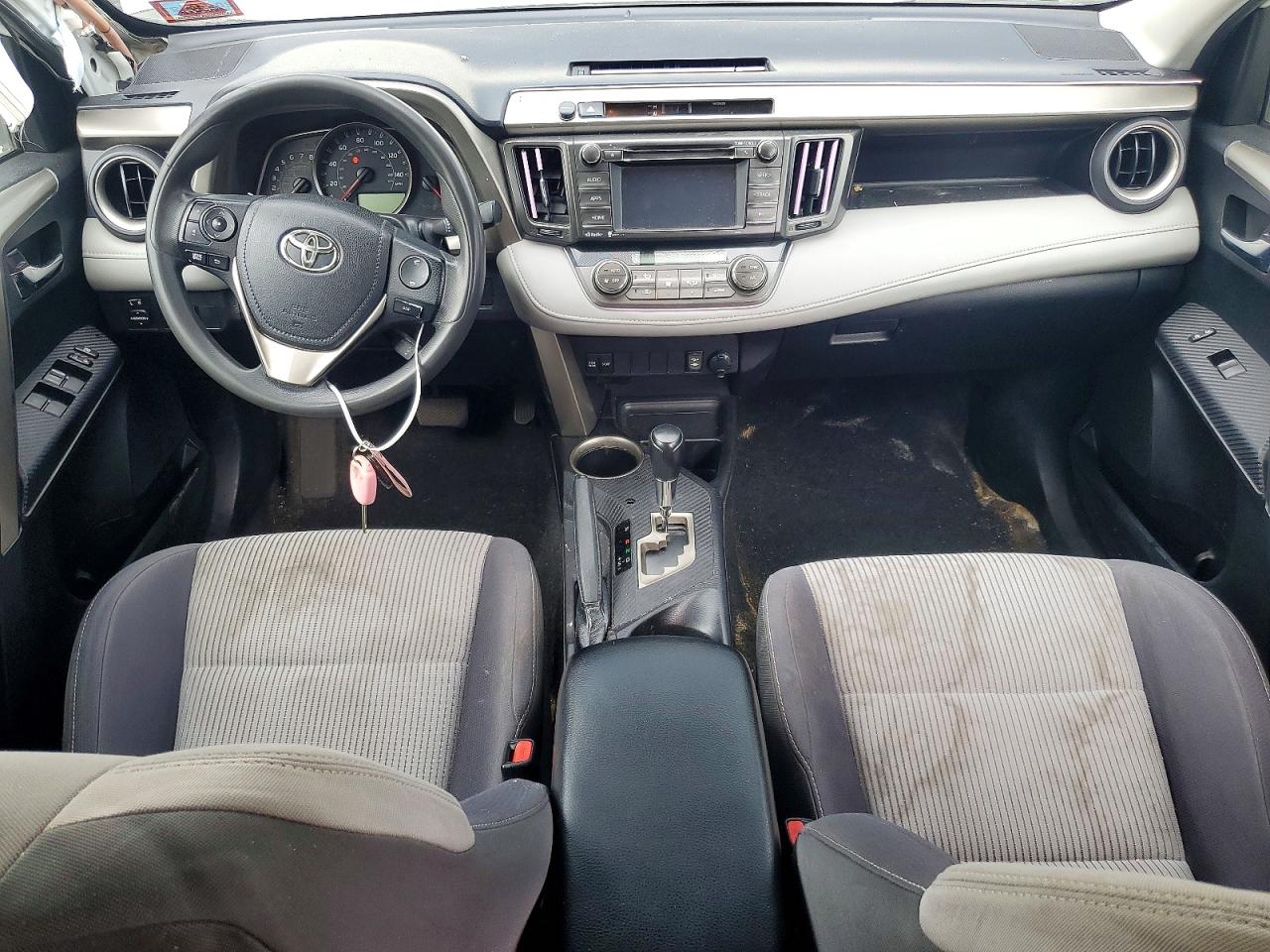 2014 Toyota Rav4 Xle White vin: 2T3RFREV2EW211086