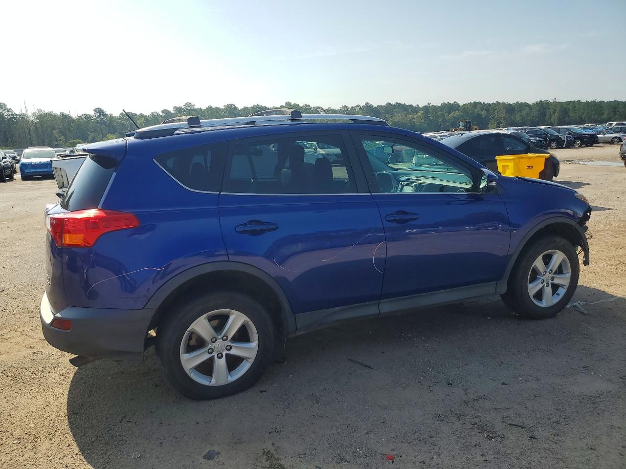 2014 Toyota Rav4 Xle Blue vin: 2T3RFREV2EW220130