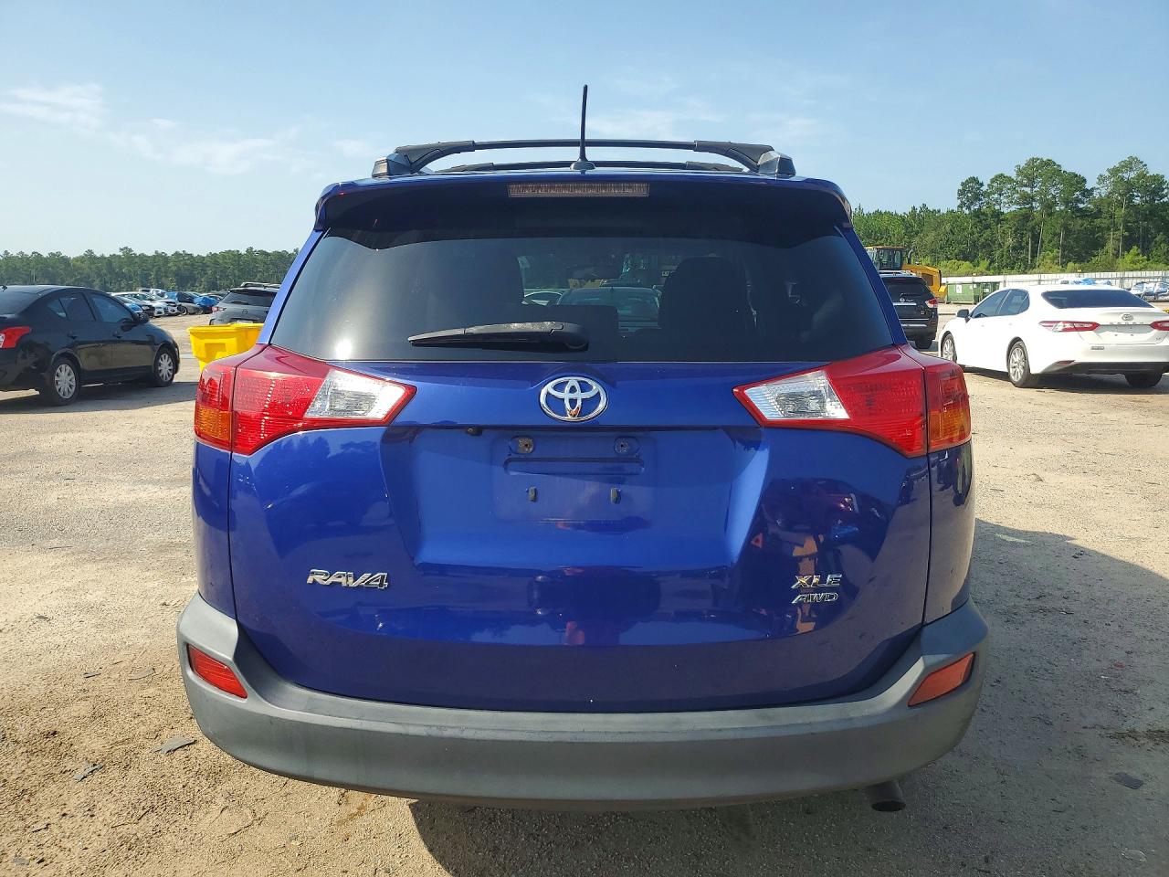 2014 Toyota Rav4 Xle Blue vin: 2T3RFREV2EW220130