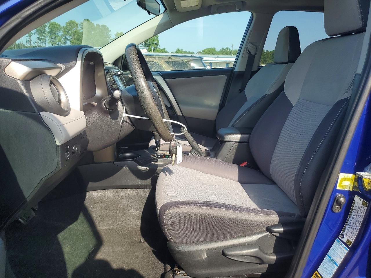 2014 Toyota Rav4 Xle Blue vin: 2T3RFREV2EW220130