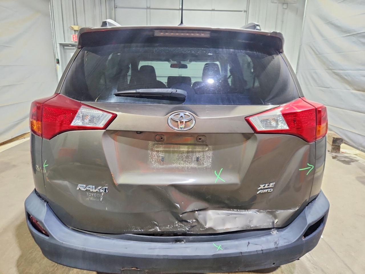 2015 Toyota Rav4 Xle Brown vin: 2T3RFREV2FW239021