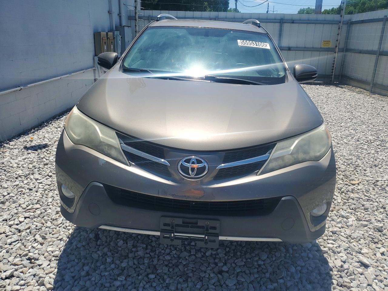 2015 Toyota Rav4 Xle Brown vin: 2T3RFREV2FW243229