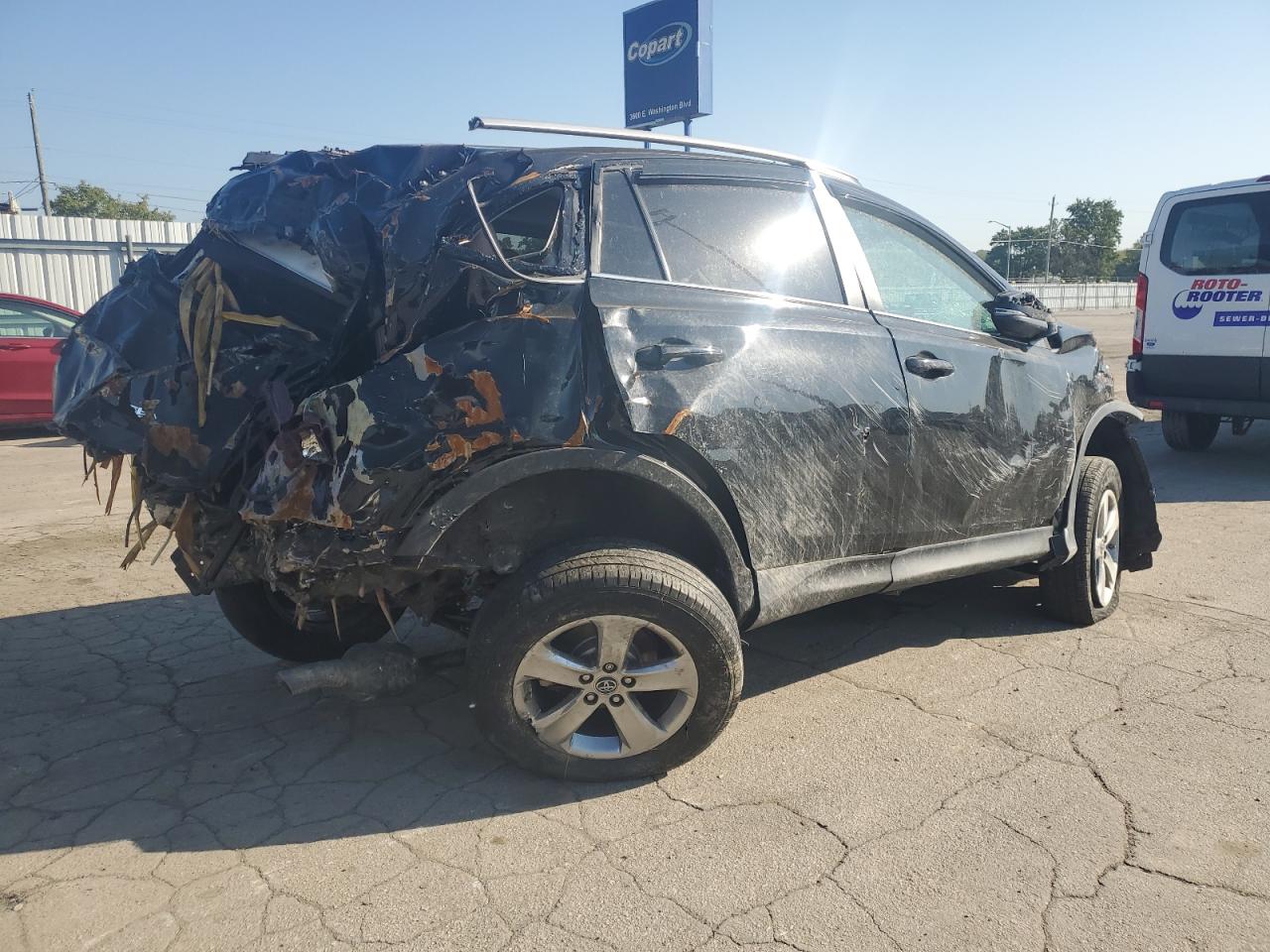 2015 Toyota Rav4 Xle Black vin: 2T3RFREV2FW281835