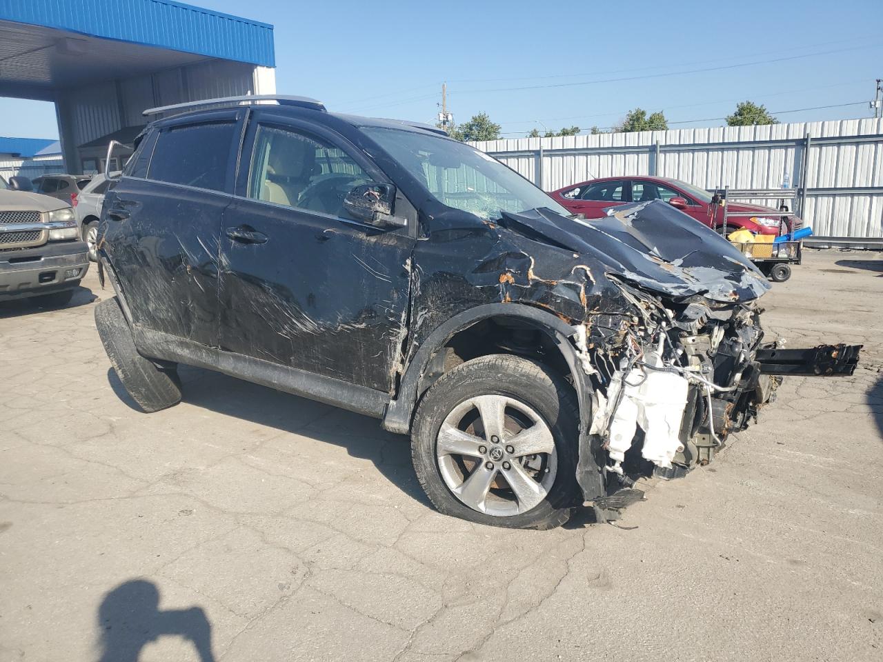 2015 Toyota Rav4 Xle Black vin: 2T3RFREV2FW281835