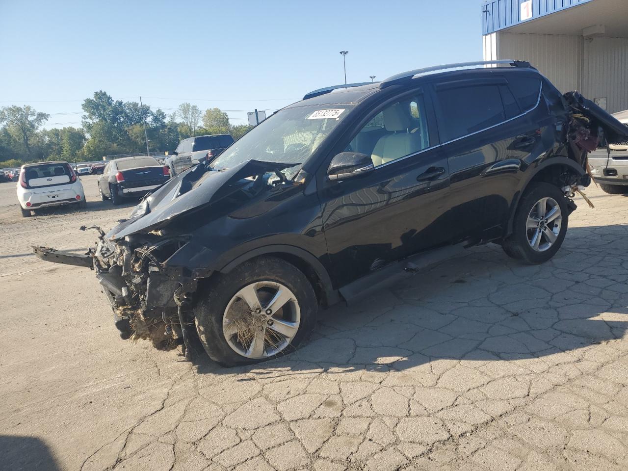 2015 Toyota Rav4 Xle Black vin: 2T3RFREV2FW281835