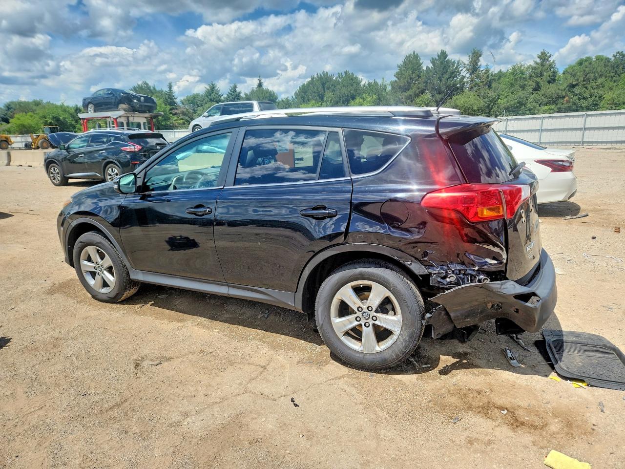 2015 Toyota Rav4 Xle Black vin: 2T3RFREV2FW293824