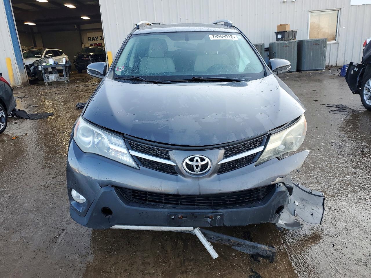 2015 Toyota Rav4 Xle Gray vin: 2T3RFREV2FW307950