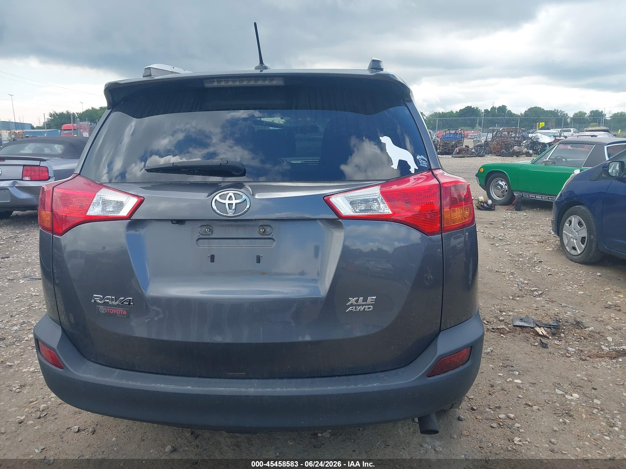 2015 Toyota Rav4 Xle Gray vin: 2T3RFREV2FW311769