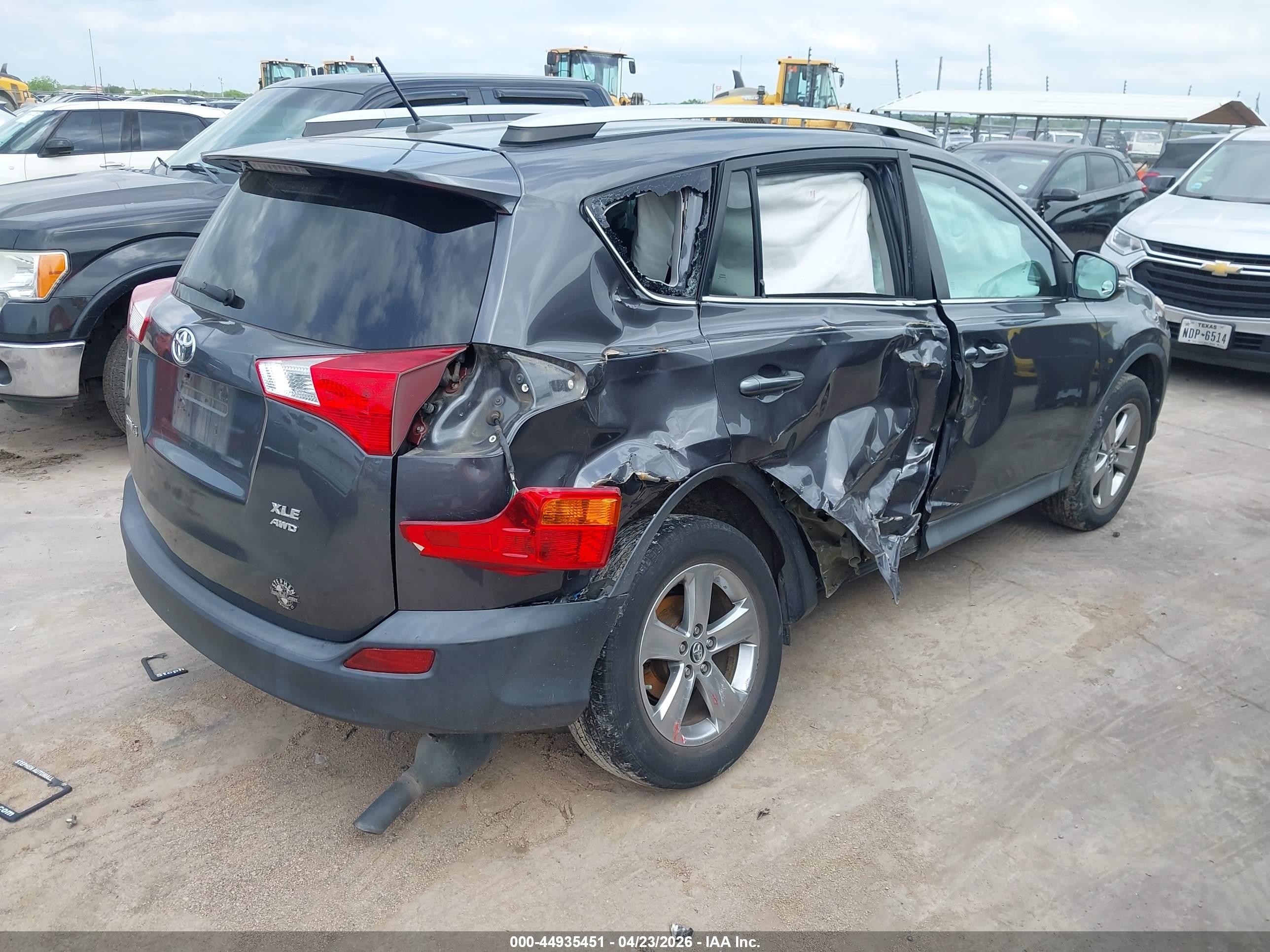 2015 Toyota Rav4 Xle Black vin: 2T3RFREV2FW318009