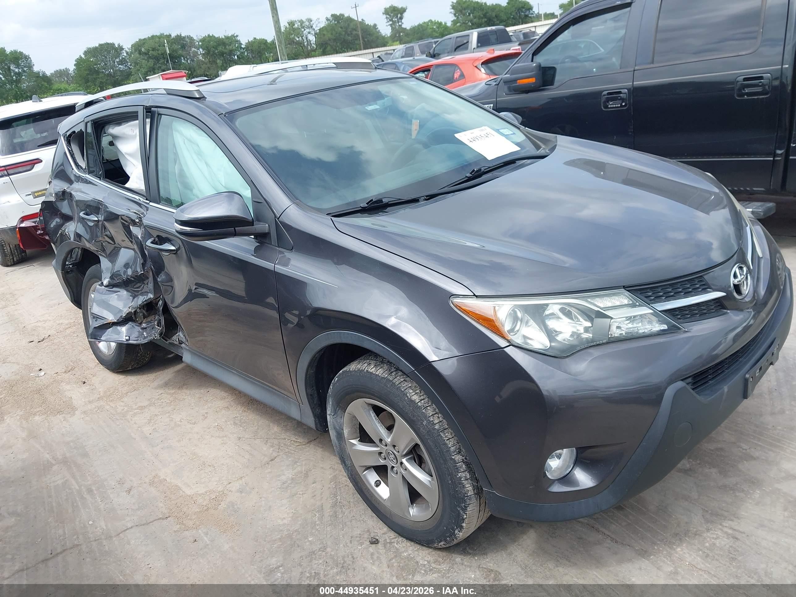 2015 Toyota Rav4 Xle Black vin: 2T3RFREV2FW318009