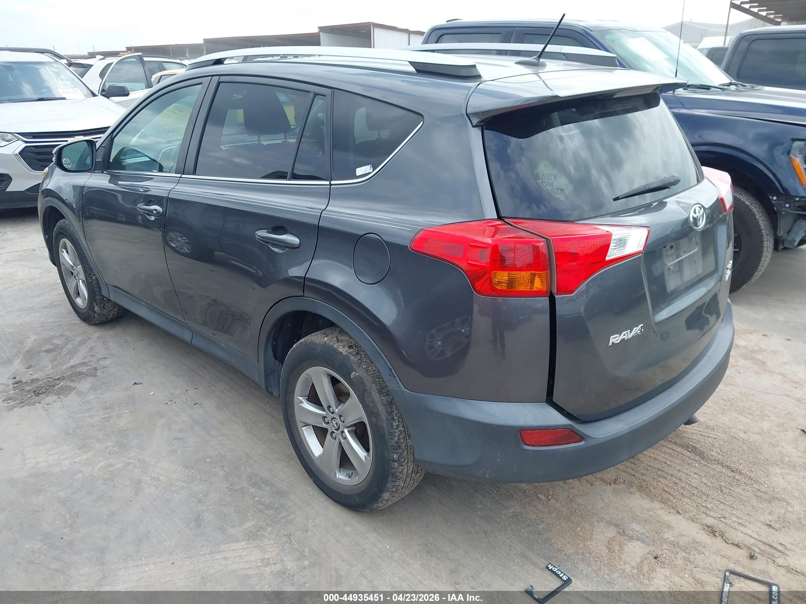2015 Toyota Rav4 Xle Black vin: 2T3RFREV2FW318009